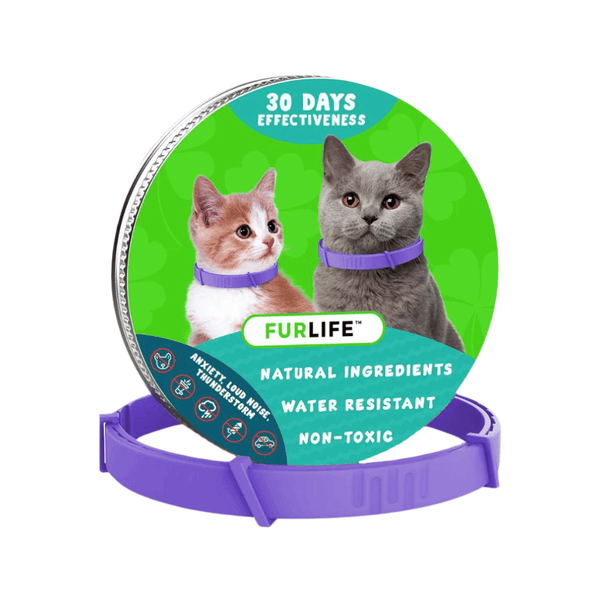 FurLife Pheromone Calming Collar for Cats — Natural Stress Relief