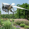 Garden Elegance | Metal Bird Wind Spinner with Eye-Catching Design | Outdoor Decor for Vibrant Garden Spaces 2