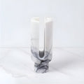 Geometric Marble Candle Holder – Modern Votive Candle Holder for Elegant Home Decor