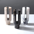 Geometric Marble Candle Holder – Modern Votive Candle Holder for Elegant Home Decor