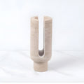 Geometric Marble Candle Holder – Modern Votive Candle Holder for Elegant Home Decor