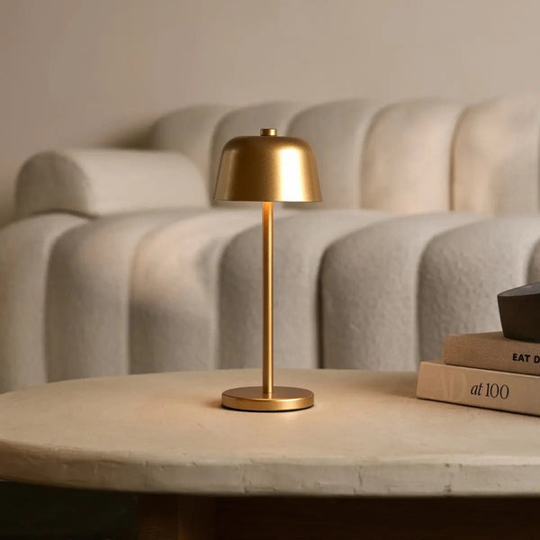 Rechargeable Cordless Table Lamp – Gold variant
