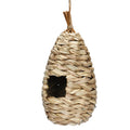 Hand-Woven Bird House for Outdoor Use – Unique Decorative Nest for Small Birds with Creative Hanging Design