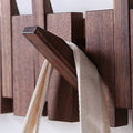 Handcrafted Piano Coat Rack | Unique Wooden Design With Multiple Hooks 4
