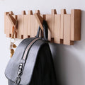 Handcrafted Piano Coat Rack | Unique Wooden Design With Multiple Hooks 7