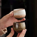 Handmade Ceramic Espresso Cups Set – Unique Stoneware Demitasse Cups for Stylish Coffee Moments, Microwave and Dishwasher Safe