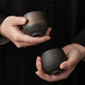 Handmade Ceramic Espresso Cups Set – Unique Stoneware Demitasse Cups for Stylish Coffee Moments, Microwave and Dishwasher Safe