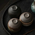 Handmade Ceramic Espresso Cups Set – Unique Stoneware Demitasse Cups for Stylish Coffee Moments, Microwave and Dishwasher Safe