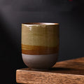 Handmade Japanese Yunomi Tea Cup – Elegant Stoneware Design for Tea, Coffee, and Sake – Unique Artisanal Finish