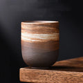 Handmade Japanese Yunomi Tea Cup – Elegant Stoneware Design for Tea, Coffee, and Sake – Unique Artisanal Finish