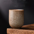 Handmade Japanese Yunomi Tea Cup – Elegant Stoneware Design for Tea, Coffee, and Sake – Unique Artisanal Finish