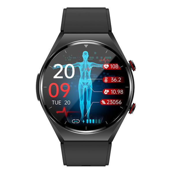 HealthGuard Pro | Smartwatch with ECG & Blood Glucose Monitoring | Comprehensive Health Tracking for Wellness 1