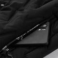 Heated Fleece-Lined Pants with Multiple Heating Zones for Cold Weather – Unisex Straight-Leg Design, Wind-Resistant, Adjustable Fit
