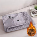 Heated Wearable Blanket with USB Power – Soft Plush Fleece, Quilted Design, Portable Throw for Ultimate Comfort