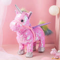 Interactive Plush Toy | Dancing Unicorn Stuffed Animal with Sing-Along Feature | Enchanting Playmate for Kids 10