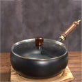 IronPot Pro | Traditional Carbon Steel Wok with Wooden Handle 3
