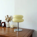 Italian Bauhaus Table Lamp – Cordless Design with Adjustable Brightness for Living Room – Stylish Battery Operated Lamp