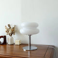 Italian Bauhaus Table Lamp – Cordless Design with Adjustable Brightness for Living Room – Stylish Battery Operated Lamp