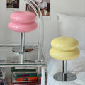 Italian Bauhaus Table Lamp – Cordless Design with Adjustable Brightness for Living Room – Stylish Battery Operated Lamp