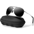 Jack | Polarized Aviator Sunglasses with UV400 Protection - Lightweight Metal Frame 11