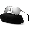 Jack | Polarized Aviator Sunglasses with UV400 Protection - Lightweight Metal Frame 4