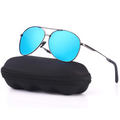Jack | Polarized Aviator Sunglasses with UV400 Protection - Lightweight Metal Frame 7