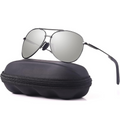 Jack | Polarized Aviator Sunglasses with UV400 Protection - Lightweight Metal Frame 8