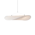 Japandi Silk Pendant Light – Handcrafted Boho Design with Adjustable Height for Kitchen Pendant Lighting and Hanging Lights