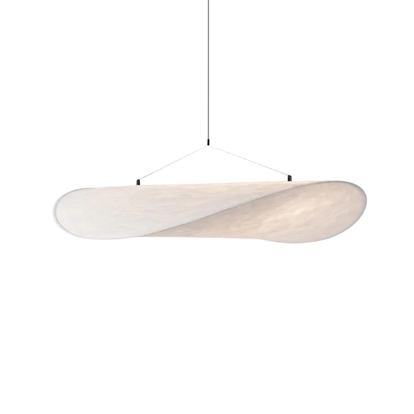 Japandi Silk Pendant Light – Handcrafted Boho Design with Adjustable Height for Kitchen Pendant Lighting and Hanging Lights