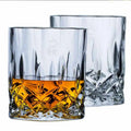 Japanese Whiskey Glass with Cherry Blossom Design – Handmade EDO Craftsmanship, Heat-Resistant Glass, 320 ml Capacity