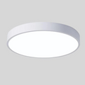 Scandinavian LED Ceiling Lamp – Wood & Acrylic Flush Mount, Dimmable, Nordic Minimalist