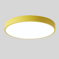 Scandinavian LED Ceiling Lamp – Wood & Acrylic Flush Mount, Dimmable, Nordic Minimalist