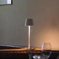 Modern Table Lamp with Adjustable Brightness for Home or Office – Stylish Desk and Bedside Lamp in Black, White, and Gold