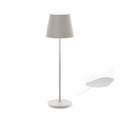 Modern Table Lamp with Adjustable Brightness for Home or Office – Stylish Desk and Bedside Lamp in Black, White, and Gold