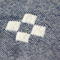 Lightweight Cotton Throw Blanket with Three-Layer Gauze – Breathable Diamond Dot Design for Year-Round Comfort