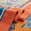 Lightweight Sunburst Cotton Throw Blanket – Breathable All-Season Blanket for Home and Travel