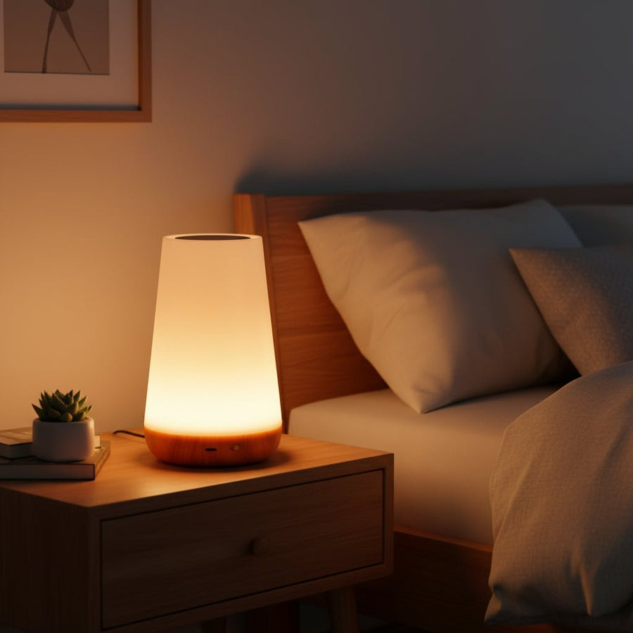 Lumosphere | Elegant Portable Dimmable Night Light with Remote Control 0