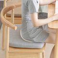 Lunari Tufted Chair Cushion with Breathable Fabric and Supportive Foam for Enhanced Seating Comfort