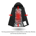 Men's Heated Puffer Jacket with Adjustable Temperature Control and Built-In Hood – Lightweight Synthetic Insulation Winter Coat