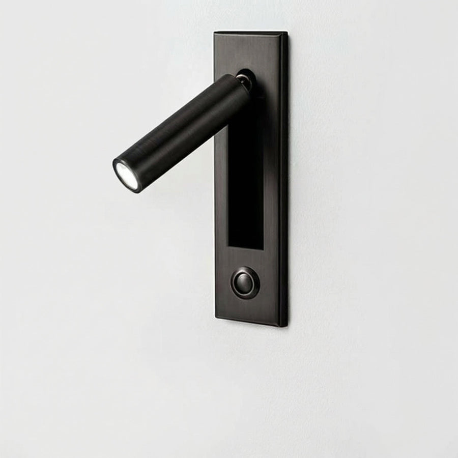 Minimalist LED Reading Wall Lamp – Adjustable Spotlight, Nordic Bedside Sconce, Dimmable