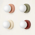 Minimalist Scandinavian Wall Lamp – Nordic Glass Shade Sconce, LED Indoor Wall Light