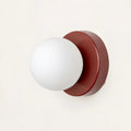 Minimalist Scandinavian Wall Lamp – Nordic Glass Shade Sconce, LED Indoor Wall Light