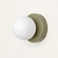 Minimalist Scandinavian Wall Lamp – Nordic Glass Shade Sconce, LED Indoor Wall Light