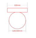 Minimalist Scandinavian Wall Lamp – Nordic Glass Shade Sconce, LED Indoor Wall Light