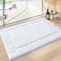 Minimalist Stripe Non-Slip Bath Mat – Soft, Quick-Drying Bathroom Rug for Cozy Comfort and Stylish Decor