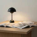Modern Dome Table Lamp – Sculpted Gloss Finish, Statement Bedside & Living Room Light