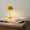 Modern Dome Table Lamp – Sculpted Gloss Finish, Statement Bedside & Living Room Light