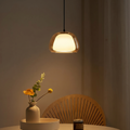 Modern Glass Pendant Light with Adjustable Height for Kitchen Island – Elegant Dome Shade, Ideal for Home and Commercial Use