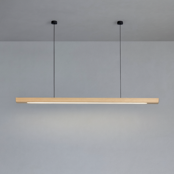 Modern Linear Pendant Light | Sleek Kitchen Pendant Lighting with Focused Illumination for Stylish Dining Areas 1