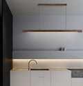 Modern Linear Pendant Light | Sleek Kitchen Pendant Lighting with Focused Illumination for Stylish Dining Areas 2